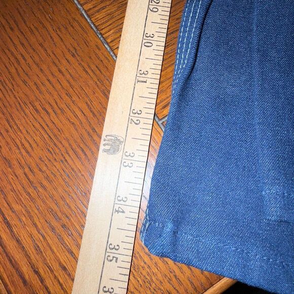 Vintage OshKosh B’Gosh Bib Overalls Men’s 40x34 – NOS Deadstock – USA Made – But - Picture 16 of 16